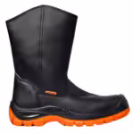 bota de seguridad industrial caña alta petrol negro