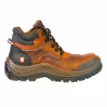 bota de seguridad industrial solver pro acorazada chocolate