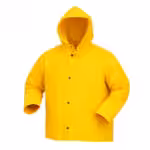 chaqueta impermeable pvc