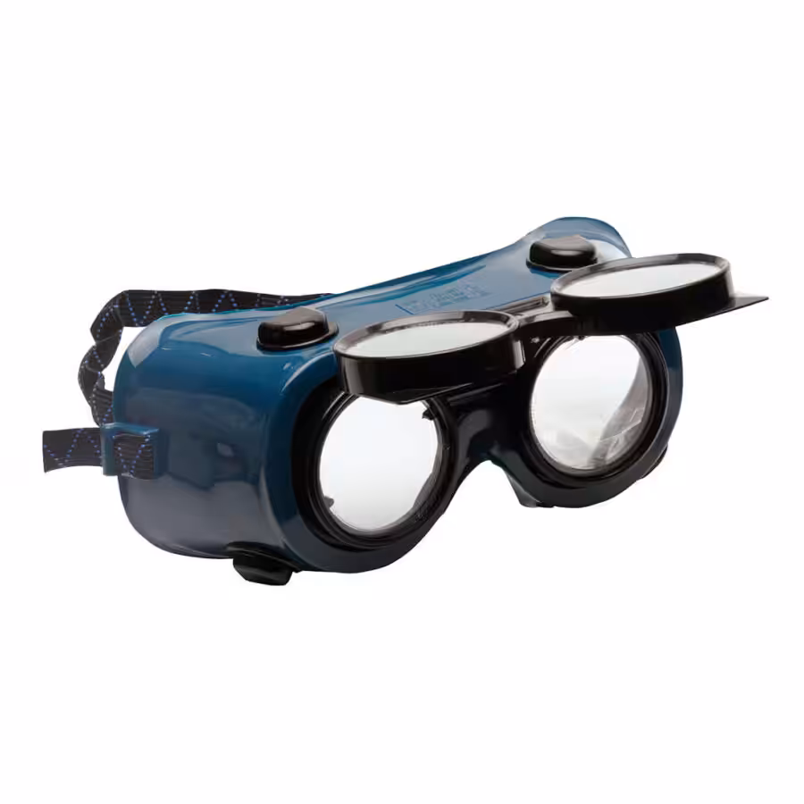 Gafas de soldadura autógena verde botella