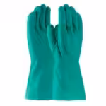 guantes de nitrilo para quÍmicos sin forro 13 pulg