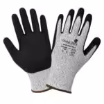 guantes hppe con palma de nitrilo de acabado mach con doble sumersión resistentes al corte