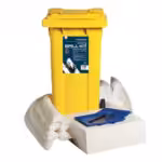 kit absorbente para aceites 120 litros