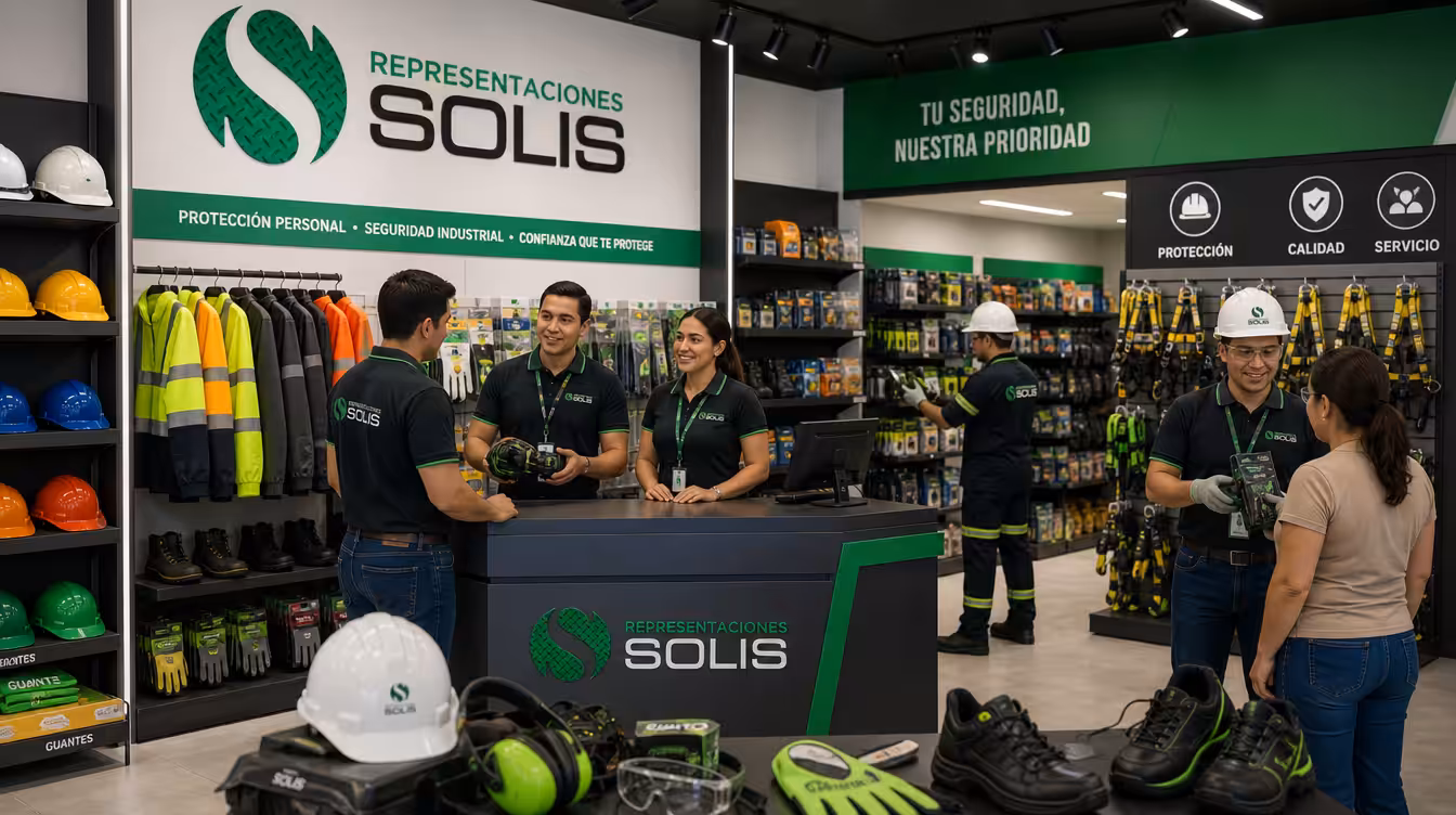 equipo y tienda representaciones solis