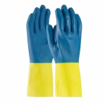 guante neopreno/lÁtex con forro resistente a productos quimicos 12 pulg
