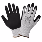 guantes hppe con palma de nitrilo de acabado mach con doble sumersión resistentes al corte