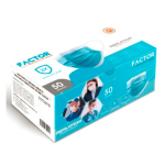 Mascarilla desechable celeste